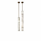Sovellier Albrisa Alabaster Column Pendant Light with Brass Fitting - view 2