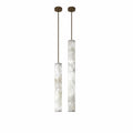 Sovellier Albrisa Alabaster Column Pendant Light with Brass Fitting