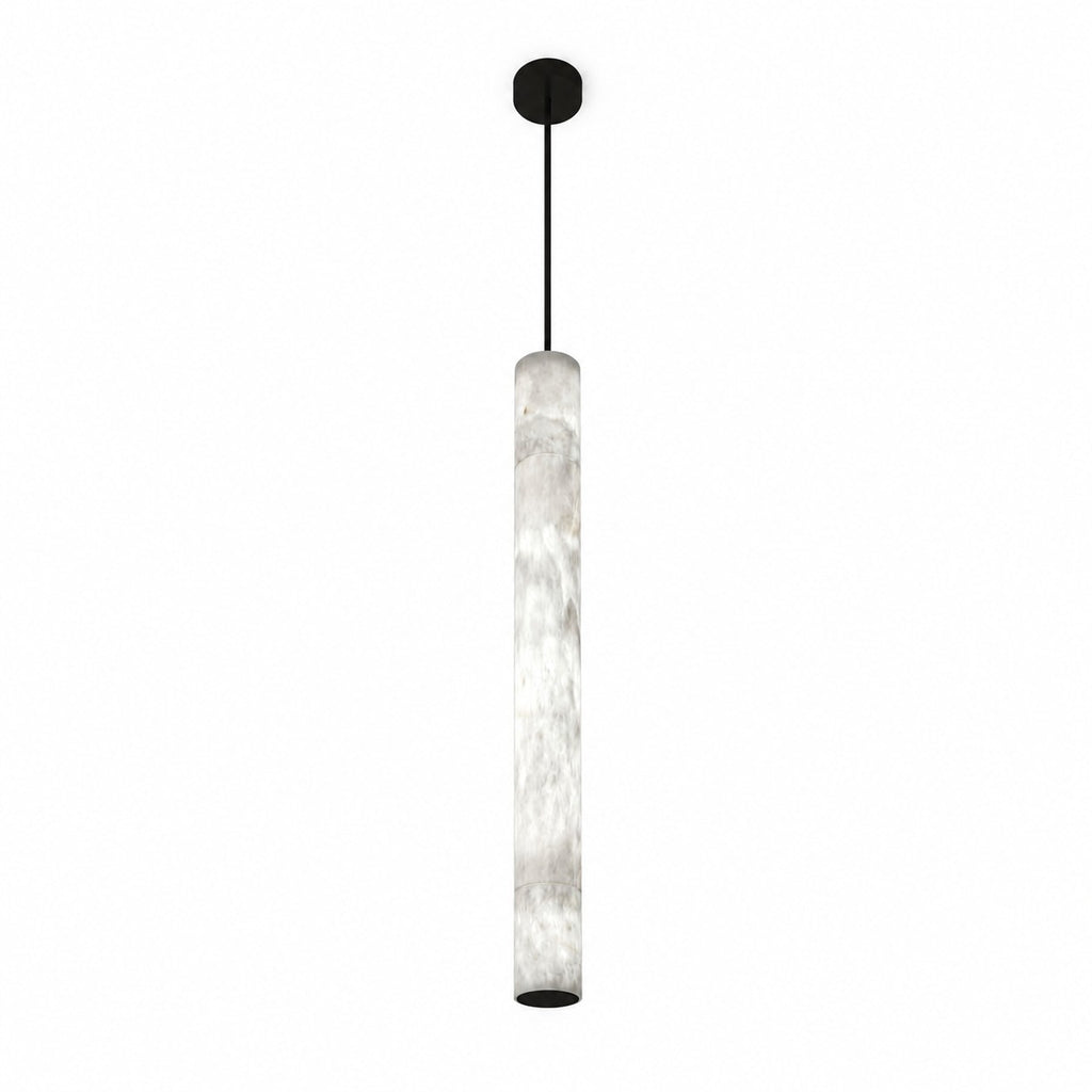 Sovellier Albrisa Alabaster Column Pendant Light with Brass Fitting - view 6