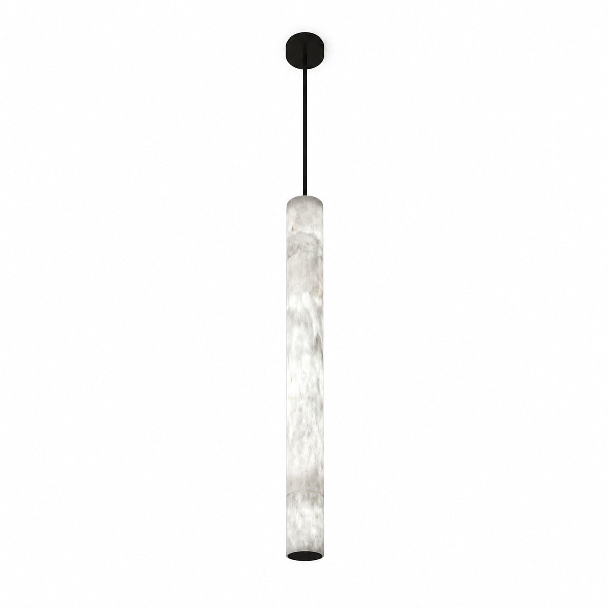 Sovellier Albrisa Alabaster Column Pendant Light with Brass Fitting - view 6