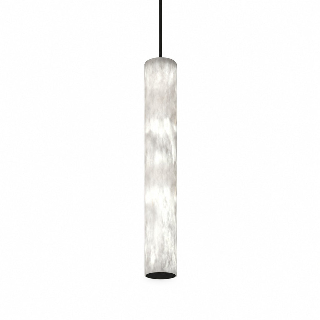 Sovellier Albrisa Alabaster Column Pendant Light with Brass Fitting - view 5