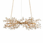 Sovellier Petalune Crystal Floral Flush Mount Ceiling Light - view 3