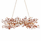 Sovellier Petalune Crystal Floral Flush Mount Ceiling Light - view 13