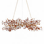 Sovellier Petalune Crystal Floral Flush Mount Ceiling Light - view 2
