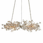 Sovellier Petalune Crystal Floral Flush Mount Ceiling Light - view 12