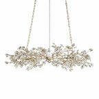 Sovellier Petalune Crystal Floral Flush Mount Ceiling Light - view 14