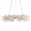 Sovellier Petalune Crystal Floral Flush Mount Ceiling Light