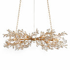 Sovellier Petalune Crystal Floral Flush Mount Ceiling Light - view 9