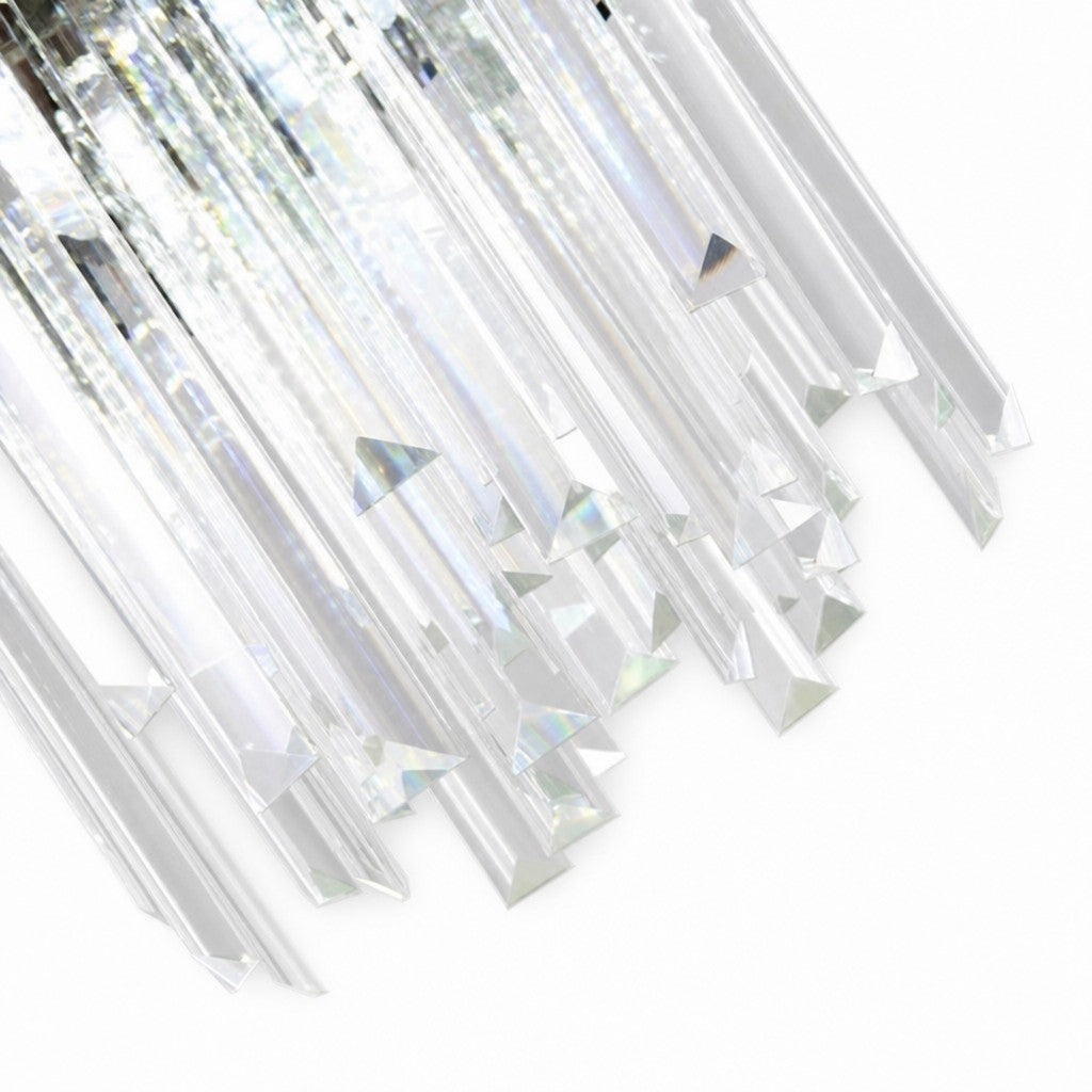 Sovellier Solvara K9 Crystal Cluster Pendant Light, 12" - view 4