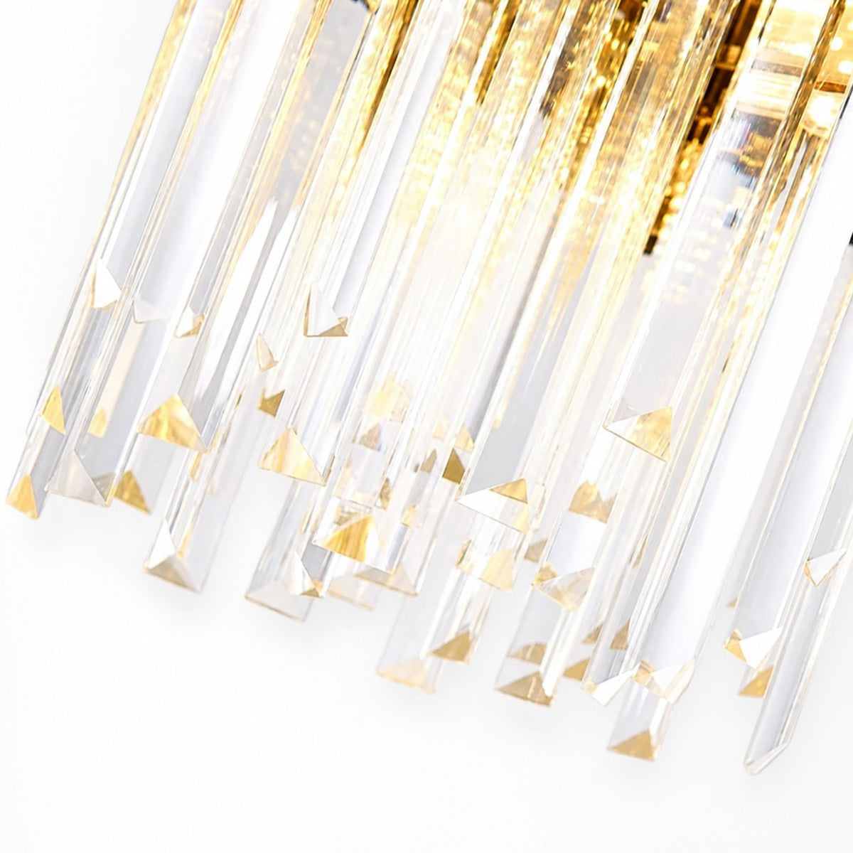 Sovellier Solvara K9 Crystal Cluster Pendant Light, 12" - view 3