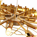 Sovellier Solvara K9 Crystal Ring Flush Mount Chandelier - view 5