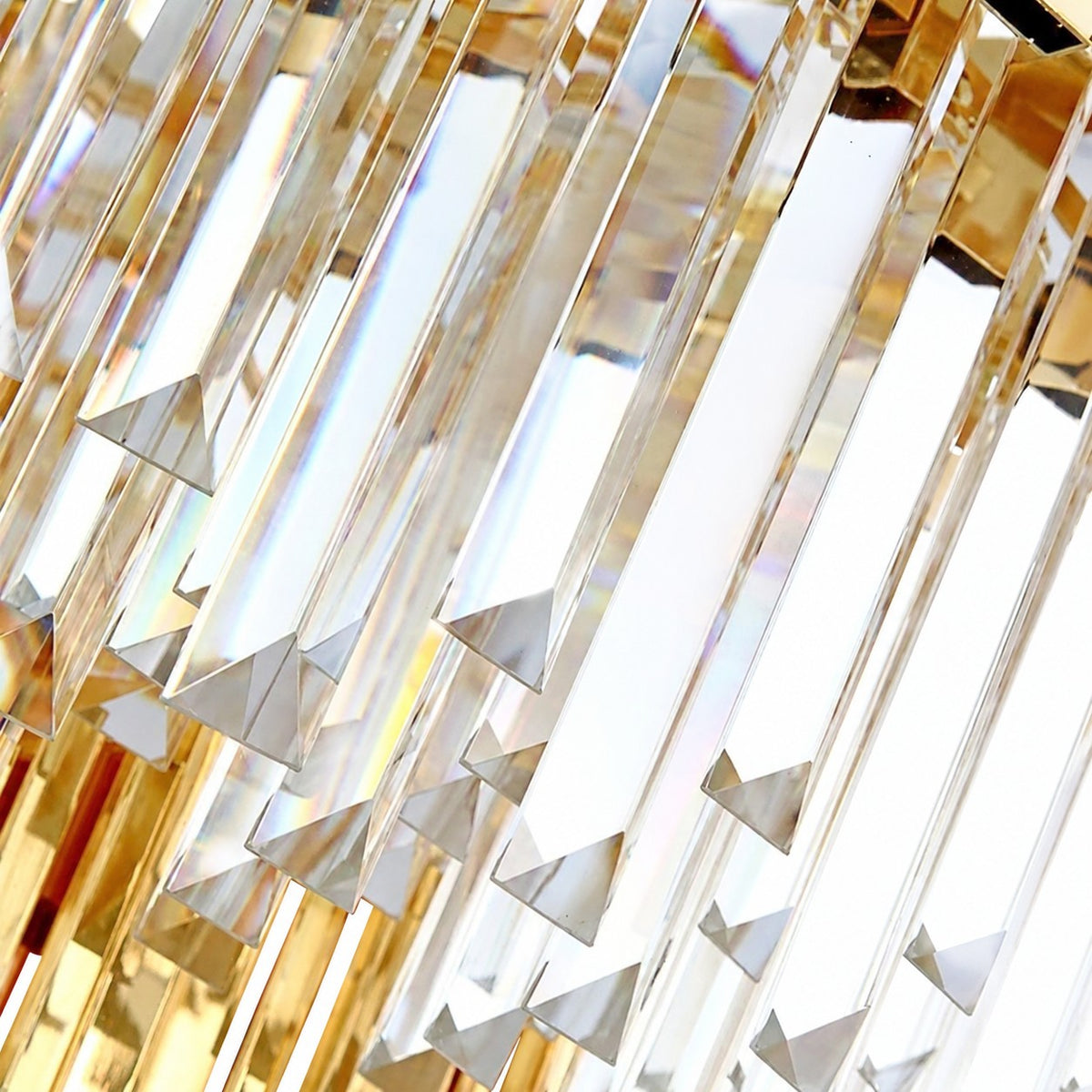 Sovellier Solvara K9 Crystal Ring Flush Mount Chandelier - view 3